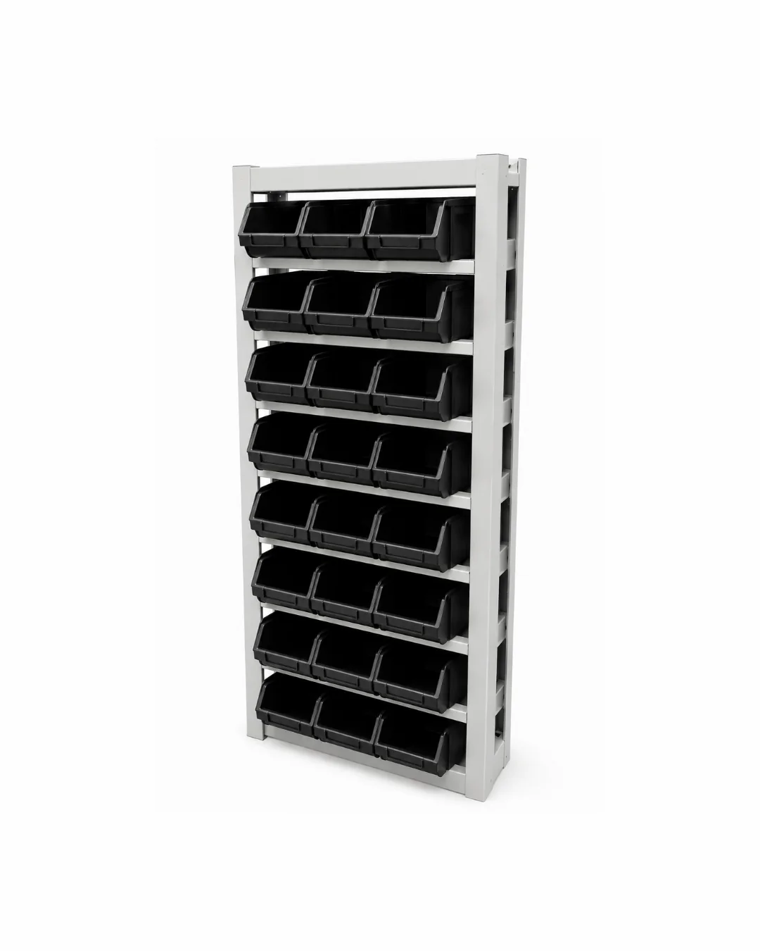 Estante soldada p/ 27 caixas nº 5 preta — Bezafer