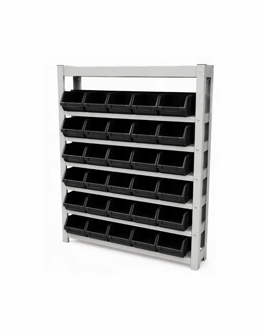 Estante soldada p/ 30 caixas nº 7 preta — Bezafer